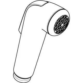 Hansgrohe Bidette Handbrause 92317000 weiß /chrom