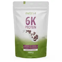 Nutri + Vegan 6K Proteinpulver Chocolate Pulver 1000 g