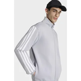 adidas M 3S FL TT TS Trainingsanzug Grau/Silber XXL
