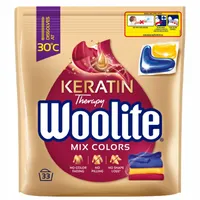 Woolite Color Kapseln zum Waschen farbiger Kleidung mit Keratin 33 Stück