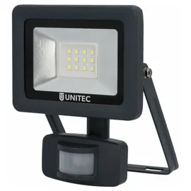 Unitec LED Strahler Aluminium 14 W 1700 Lumen mit Bewegungsmelder anthrazit