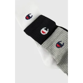Champion Tennissocken 6er Pack Schwarz/Weiß/Grau 35-38