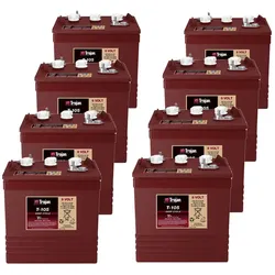 Ersatzakku für Mayville Hebebühne 3068ES 48V Akku - Batterie (Set)