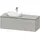 Duravit Duravit, Waschtischunterschrank wandhängend „L-Cube“ 142 × 48,2 × 55 cm) Betongrau Matt, links