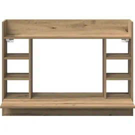 vidaXL Wandtisch Artisan-eiche 105 x 48 x 75 cm Holzwerkstoff