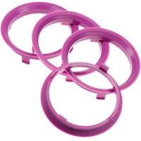 4X Zentrierringe 70,1 x 65,1 mm violett Felgen Ringe Made in Germany