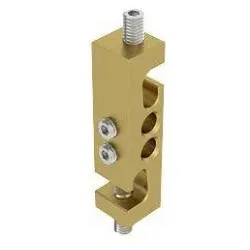 OBO 6049277 Anschlussklemme für Leiterseil, zweifach 25mm2 Messing messing AKL 25 Z - 10 Stück