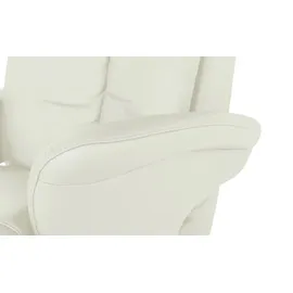 HIMOLLA Sessel 7418 Leder 81 x 111 x 95 cm Creme elektrisch