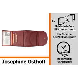 Josephine Osthoff Handtaschen-Manufaktur Josephine Osthoff Geldbörse unisex Portemonnaie bordeaux