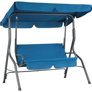 CASARIA Oxford blau 2-Sitzer
