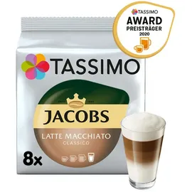 TASSIMO Jacobs Latte Macchiato Classico 8 St.