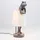Kare DESIGN Tischleuchte Animal Frog 61600 Kunststoff Grau