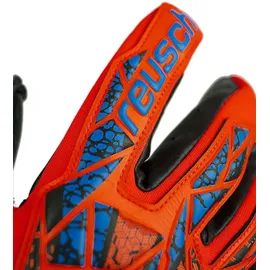 Reusch Attrakt Fusion Guardian Negative Cut Blau/Orange/Schwarz 9,5