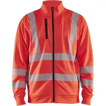 Blåkläder Warnschutz Sweatjacke Kl. 3 "3563" - XS - Rot