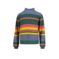 Blutsgeschwister Strickpullover Braid up your Life - lets dance stripes XS