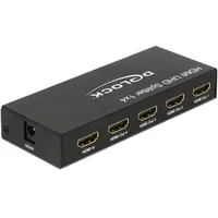 DeLock 18684 HDMI-Splitter Schwarz