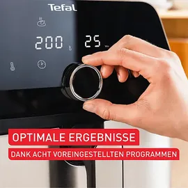 Tefal Easy Fry Mega EY855D10 Schwarz/Edelstahl