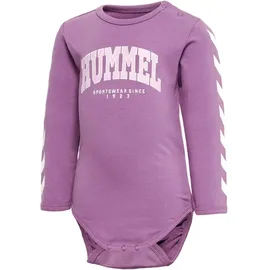 hummel hmlFAST Flipper langarm Baby-Body argyle purple 62