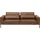 Musterring 3-Sitzer Leder braun