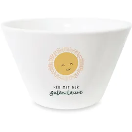 Grafik-Werkstatt Müsli-Schale Weiß 14 cm