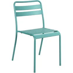 METRO PROFESSIONAL Gastro Stapelstuhl, Stahl, baby blau
