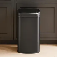 Bayt Mülleimer 60L mit Sensor – automatischer Abfalleimer in Schwarz, geruchsdicht & berührungslos, aus Edelstahl – ideal für Küche & Haushalt