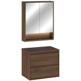petits-meubles Waschtischunterschrank 60 x 0 x 0 cm Braun