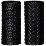 Ritzenhoff & Breker Raute & Zick Zack 25 cm 2er Set - Schwarz