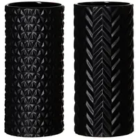 Ritzenhoff & Breker Raute & Zick Zack 25 cm 2er Set - Schwarz