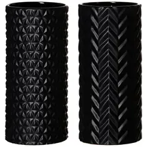 Ritzenhoff & Breker Raute & Zick Zack 25 cm 2er Set - Schwarz