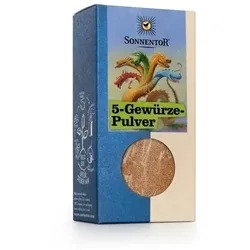 5-Gewürze-Pulver Gewürzmischung bio, 55 g Packung