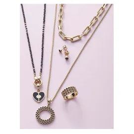 LEONARDO Charm-Kette »Pippa Clip&Mix« mit Glasperle,