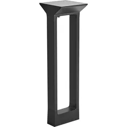 Solar LED Pollerleuchte MALDEN Schwarz