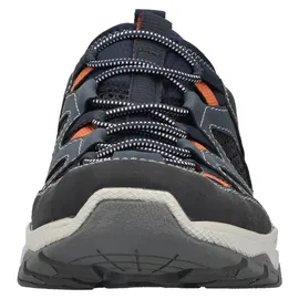Rieker B8350-14 Herren Blau/Orange 40