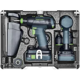 Festool TID 18 HPC 4,0 I-Set T18 inkl. 2 x 4,0 Ah + Koffer