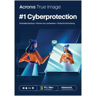 Acronis True Image Advanced 3 Geräte | 1 Jahr