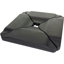 Mendler Schirmständer HWC-A40, Ampelschirmständer Marktschirmständer für Bodenkreuz, 80kg