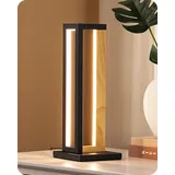 EDISHINE Nachttischlampe Schwarz