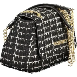 Valentino Tweed Flap Bag Umhängetasche Baumwolle/Synthetik Black