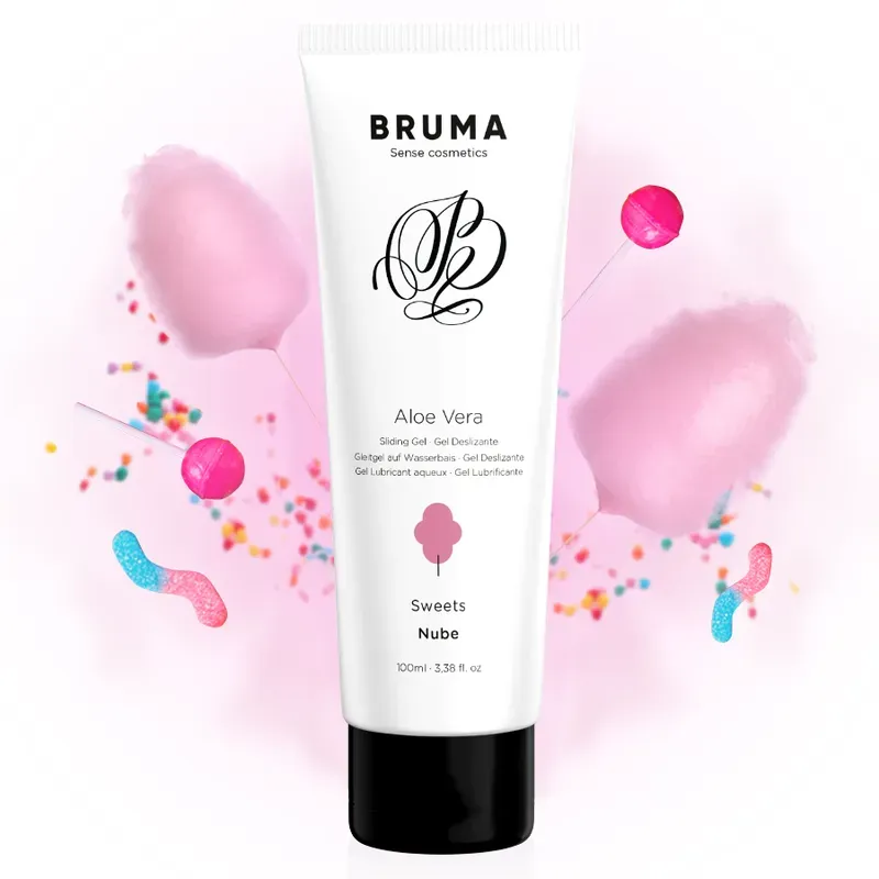 BRUMA  Aloe Vera Gleitgel Zuckerwatte-Geschmack 100 ml
