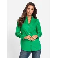 Heine Rüschenbluse in grasgrün | Gr.: 38