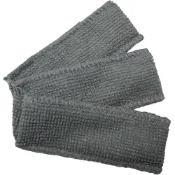Reinigungsbürste GARDINIA "Ersatzschwämme", grau, B:10cm H:4cm L:4cm, Polyester, Reinigungsbürsten, wiederverwendbar