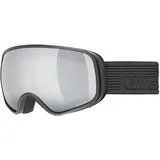 Uvex scribble FM sph Skibrille, black/silver-clear, one size
