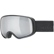 Uvex scribble FM sph Skibrille, black/silver-clear, one size