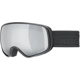 Uvex scribble FM sph Skibrille, black/silver-clear, one size