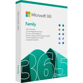 Microsoft Office 365 Family ESD DE PC/MAC