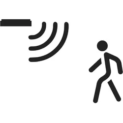 Frisch-Licht Präsenzmelder für LED Wand-/Deckenleuchte, in der Leuchte verbaut FL-DLPME