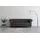 dorel home Schlafcouch Velours 3-Sitzer Grau