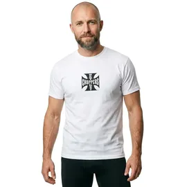 West Coast Choppers Og Classic Kurzarm-t-shirt - White / Black - XL