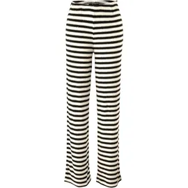 Aniston CASUAL Schlupfhose Ringel-Dessin Schwarz 42